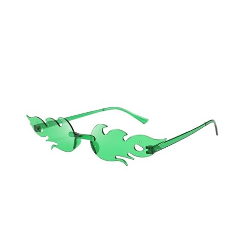 LPNGTNG Sonnenbrille für Damen, trendig, randlos, Metallrahmen, Sonnenbrille, Party, Cosplay, Eyewea(C24) von LPNGTNG