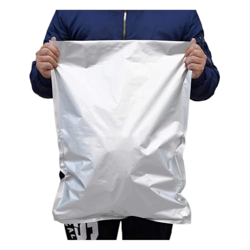Mylar-Beutel aus Aluminiumfolie für langfristige Lagerung, feuchtigkeitsbeständig, luftdicht (35 x 40 cm mit Reißverschluss), 10 Packungen von LPNGTNG