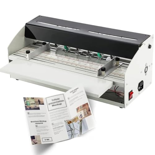 Elektrische 3-in-1-Rillmaschine, Papier- Und Kartenrillmaschine Mit Magnetischem Anschlag, Zum Eindrücken Von Dokumenten, Karten, Fotos Und Einladungen Elektrische 3-in-1-Rillmaschine, Papier- Und Kartenrillmaschine Mit Magnetischem Anschlag, Zum Eindrücken Von Dokumenten, Karten, Fotos Und Einladungen von LPONAA
