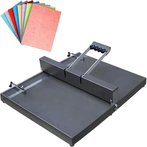 Manuelle Rillmaschine, 350/450 Mm Hochleistungs-Rillmaschine Für Papier, Tisch-A3/A4-Papierkartenmaschine Mit Positionierlineal, Rilltiefe: 0,8 Mm(D350) von LPONAA