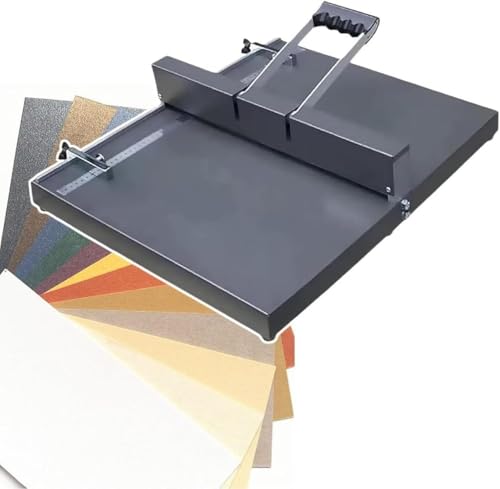Manuelle Rillmaschine, 350/450 Mm Papier-Rillmaschine Mit Positionierungslineal, Desktop-Papierkartenmaschine Für Grußkarten, Broschüren, Fotos(D350) von LPONAA