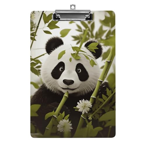 Panda Klemmbrett, A4-Größe, Acryl-Klemmbrett, dekorative Standard-Klemmbretter mit Edelstahl-Aufhängeloch, tragbarer Dokumenten-Organizer für Bürobedarf, Heimgebrauch Panda Klemmbrett, A4-Größe, Acryl-Klemmbrett, dekorative Standard-Klemmbretter mit Edelstahl-Aufhängeloch, tragbarer Dokumenten-Organizer für Bürobedarf, Heimgebrauch von LPSADGF