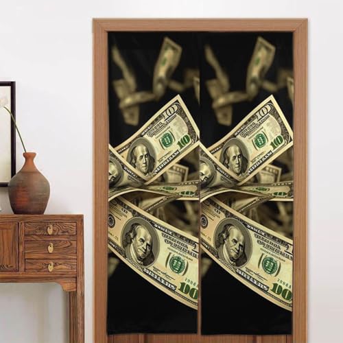 LPSRTWE Türvorhänge für Türen, Verdunkelungsvorhang, wärmeisoliert, Privatsphäre, Türabdeckung, Dollarzeichen, Geld, Fenstervorhang, Schatten für Schlafzimmer, Wohnzimmer, 1 Panel, 86,4 x 142,2 cm LPSRTWE Türvorhänge für Türen, Verdunkelungsvorhang, wärmeisoliert, Privatsphäre, Türabdeckung, Dollarzeichen, Geld, Fenstervorhang, Schatten für Schlafzimmer, Wohnzimmer, 1 Panel, 86,4 x 142,2 cm von LPSRTWE