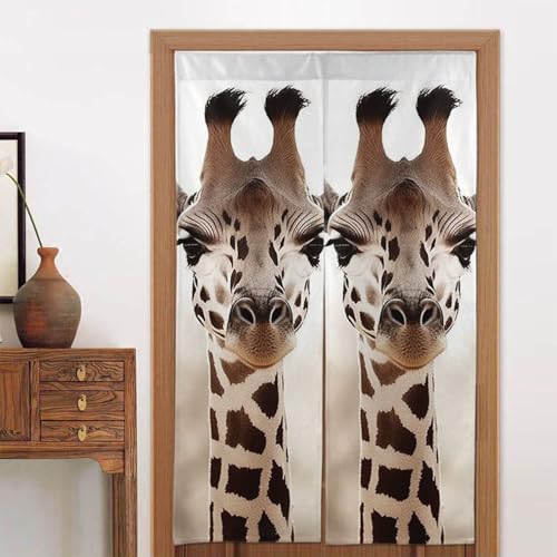 LPSRTWE Türvorhänge für Türen, Verdunkelungsvorhang, wärmeisoliert, Privatsphäre, Türabdeckung, Giraffen-Fenstervorhang, Schatten für Schlafzimmer, Wohnzimmer, 1 Panel, 86,4 x 142,2 cm LPSRTWE Türvorhänge für Türen, Verdunkelungsvorhang, wärmeisoliert, Privatsphäre, Türabdeckung, Giraffen-Fenstervorhang, Schatten für Schlafzimmer, Wohnzimmer, 1 Panel, 86,4 x 142,2 cm von LPSRTWE