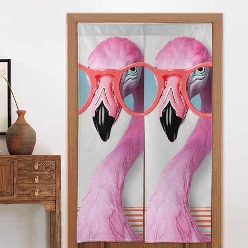 LPSRTWE Türvorhänge für Türen, Verdunkelungsvorhang, wärmeisoliert, Privatsphäre, Türabdeckung, Hello-Brille, Flamingo, Fenstervorhang, Schatten für Schlafzimmer, Wohnzimmer, 1 Panel, 86,4 x 142,2 cm LPSRTWE Türvorhänge für Türen, Verdunkelungsvorhang, wärmeisoliert, Privatsphäre, Türabdeckung, Hello-Brille, Flamingo, Fenstervorhang, Schatten für Schlafzimmer, Wohnzimmer, 1 Panel, 86,4 x 142,2 cm von LPSRTWE