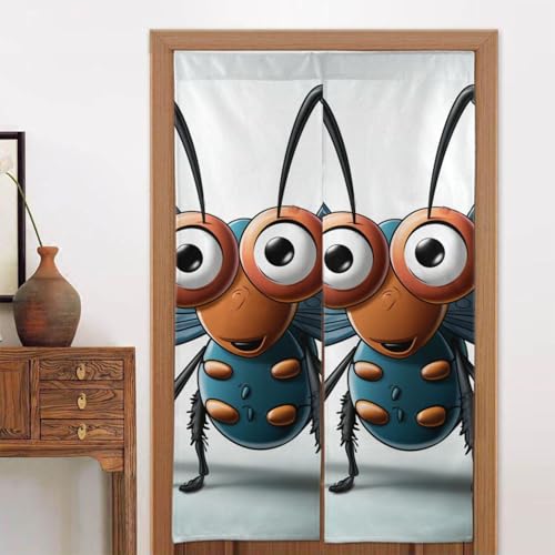 LPSRTWE Türvorhänge für Türen, Verdunkelungsvorhang, wärmeisoliert, Privatsphäre, Türabdeckung, Insektenflügel, Augen, Fenstervorhang, Schatten für Schlafzimmer, Wohnzimmer, 1 Panel, 86,4 x 142,2 cm LPSRTWE Türvorhänge für Türen, Verdunkelungsvorhang, wärmeisoliert, Privatsphäre, Türabdeckung, Insektenflügel, Augen, Fenstervorhang, Schatten für Schlafzimmer, Wohnzimmer, 1 Panel, 86,4 x 142,2 cm von LPSRTWE
