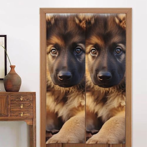LPSRTWE Türvorhänge für Türen, Verdunkelungsvorhang, wärmeisoliert, Privatsphäre, Türabdeckung, Schäferhund, Welpe, Fenstervorhang für Schlafzimmer, Wohnzimmer, 1 Panel, 86,4 x 142,2 cm LPSRTWE Türvorhänge für Türen, Verdunkelungsvorhang, wärmeisoliert, Privatsphäre, Türabdeckung, Schäferhund, Welpe, Fenstervorhang für Schlafzimmer, Wohnzimmer, 1 Panel, 86,4 x 142,2 cm von LPSRTWE