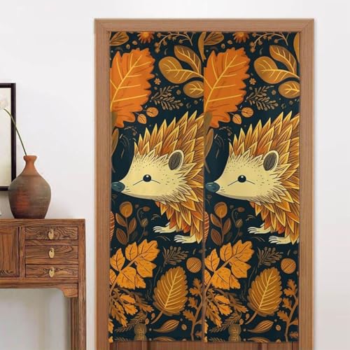 LPSRTWE Türvorhänge für Türen, Verdunkelungsvorhang, wärmeisoliert, Privatsphäre, Türabdeckung, niedlicher Igel, Fenstervorhang für Schlafzimmer, Wohnzimmer, 1 Panel, 86,4 x 142,2 cm LPSRTWE Türvorhänge für Türen, Verdunkelungsvorhang, wärmeisoliert, Privatsphäre, Türabdeckung, niedlicher Igel, Fenstervorhang für Schlafzimmer, Wohnzimmer, 1 Panel, 86,4 x 142,2 cm von LPSRTWE