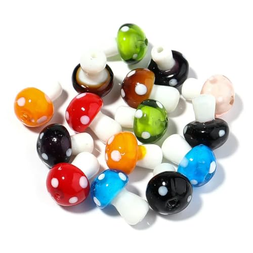 10/20 Stück/Los gemischte Lampwork-Perlen, Glasperlen zur Herstellung von Halsketten und Armbändern zum Selbermachen von Schmuck, 10 Stück Mix, 15 x 20 mm 10/20 Stück/Los gemischte Lampwork-Perlen, Glasperlen zur Herstellung von Halsketten und Armbändern zum Selbermachen von Schmuck, 10 Stück Mix, 15 x 20 mm von LPUKOI