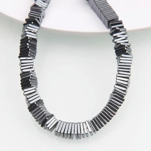 Hämatit-Abstandshalterperlen in quadratischer Scheibe zur Schmuckherstellung, Armband-Perlenherstellung, DIY-Halskettenzubehör, 6 mm - 1–6 mm, ca. 320 Stück Hämatit-Abstandshalterperlen in quadratischer Scheibe zur Schmuckherstellung, Armband-Perlenherstellung, DIY-Halskettenzubehör, 6 mm - 1–6 mm, ca. 320 Stück von LPUKOI