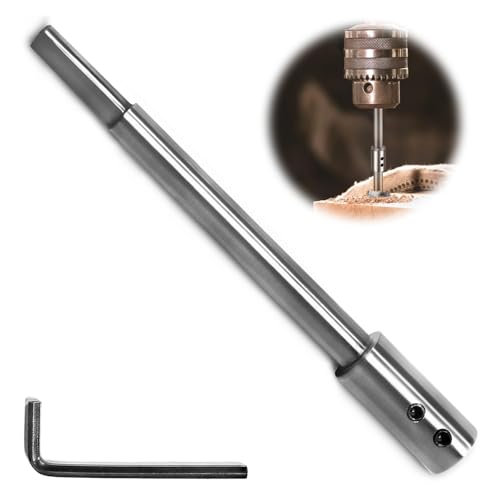 LPZMPZ Bohrer Verlängerung Extra Lang Verlängerung 169mm Kompatibel für Forstnerbohrer mit 3/8"-schaft, für Flachfräsbohrer, für besonders tiefe Lochfräsungen und Durchbrüche LPZMPZ Bohrer Verlängerung Extra Lang Verlängerung 169mm Kompatibel für Forstnerbohrer mit 3/8"-schaft, für Flachfräsbohrer, für besonders tiefe Lochfräsungen und Durchbrüche von LPZMPZ