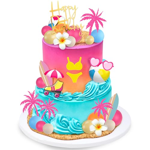 29 Stück Hawaiianische Kuchendekoration Hawaiianische Tortendekorationen Tortendeko Kuchenkugel für Geburtstag Dekorationen DIY 29 Stück Hawaiianische Kuchendekoration Hawaiianische Tortendekorationen Tortendeko Kuchenkugel für Geburtstag Dekorationen DIY von LQTSLFM