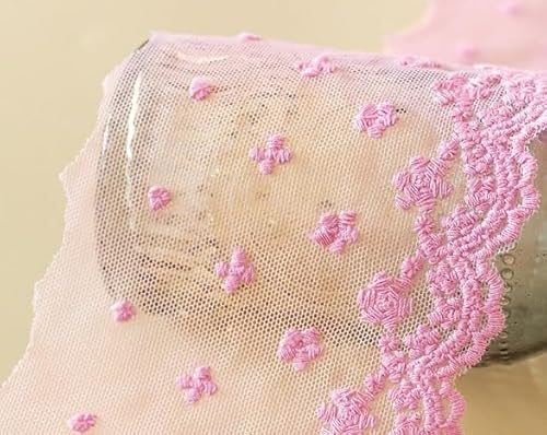 Band,Spitzenbesatz, Spitzenbesatz, plissierter Chiffon-Spitzenkantenbesatz, 2 Yards Breite, 9,5 cm, zarte Farben, Spitzenbesatzband for Nähen, Basteln, Kleidungsstück, Cheongsam, Dekor, Spitzenstoff, Band,Spitzenbesatz, Spitzenbesatz, plissierter Chiffon-Spitzenkantenbesatz, 2 Yards Breite, 9,5 cm, zarte Farben, Spitzenbesatzband for Nähen, Basteln, Kleidungsstück, Cheongsam, Dekor, Spitzenstoff, von LRFNKCT