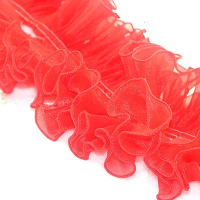 Band,Spitzenbesatz, Spitzenbesatz, plissierter Chiffon-Spitzenkantenbesatz, 3 Yard/Lot, schwarz-weißer plissierter Spitzenbesatz, handgefertigt, DIY Organza, Hochzeitskleid, Kleidungszubehör, Stoff, 8 Band,Spitzenbesatz, Spitzenbesatz, plissierter Chiffon-Spitzenkantenbesatz, 3 Yard/Lot, schwarz-weißer plissierter Spitzenbesatz, handgefertigt, DIY Organza, Hochzeitskleid, Kleidungszubehör, Stoff, 8 von LRFNKCT