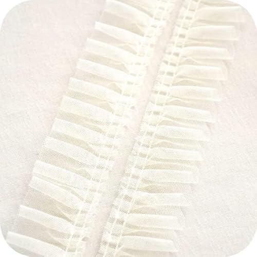 Band,Spitzenbesatz, Spitzenbesatz, plissierter Chiffon-Spitzenkantenbesatz, Weiß, Schwarz, Rot, Rosa, Blau, Lila, Spitzenband, DIY-Bekleidung, Nähen, Stoff, 5 cm Netz, plissiertes Spitzenband, Kleid, Band,Spitzenbesatz, Spitzenbesatz, plissierter Chiffon-Spitzenkantenbesatz, Weiß, Schwarz, Rot, Rosa, Blau, Lila, Spitzenband, DIY-Bekleidung, Nähen, Stoff, 5 cm Netz, plissiertes Spitzenband, Kleid, von LRFNKCT