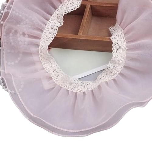 Band,Spitzenbesatz, Spitzenbesatz, plissierter Chiffon-Spitzenkantenbesatz, schöne Rüschenapplikation, doppellagige Organza-Tüllspitze, handgefertigt, DIY-Kinderärmel, flauschiger Kuchenrock, Aufbewah Band,Spitzenbesatz, Spitzenbesatz, plissierter Chiffon-Spitzenkantenbesatz, schöne Rüschenapplikation, doppellagige Organza-Tüllspitze, handgefertigt, DIY-Kinderärmel, flauschiger Kuchenrock, Aufbewah von LRFNKCT