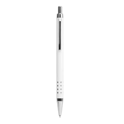 LRFNKCT Stifte, Gelstifte, Gelschreiber, Kugelschreiber mit sanftem Schreibgefühl, ästhetische, einziehbarer, süßer Stift(White) von LRFNKCT