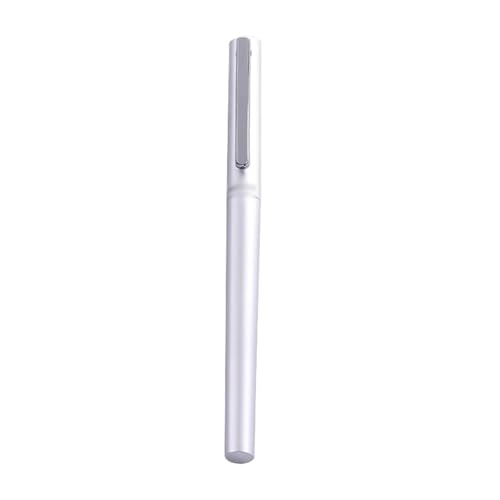 LRFNKCT Stifte, Gelstifte, Gelschreiber Kugelschreiber Neutralstift Unterschriftenstift Tintenstift Schreibstift mit Stiftclip Stift(Silver) von LRFNKCT