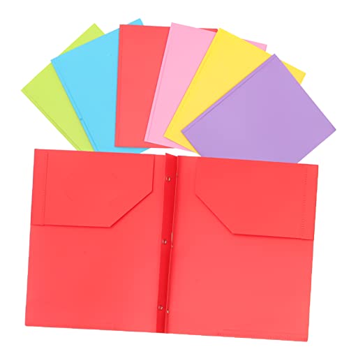 Ordner, Aktenordner, 6 Stück, A4-Ordner, Kunststoffhalter, Plastiktüten, Taschenpräsentationsordner mit Tasche, 2 Taschenordner, Umschläge, Tasche, Padfolio, kratzfester Behälter Ordner, Aktenordner, 6 Stück, A4-Ordner, Kunststoffhalter, Plastiktüten, Taschenpräsentationsordner mit Tasche, 2 Taschenordner, Umschläge, Tasche, Padfolio, kratzfester Behälter von LRFNKCT
