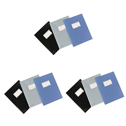 Ordner, Dateiordner, 3-teilige Papierordner for Bürobedarf, A4-Berichtsordner mit doppelter Tasche Ordner, Dateiordner, 3-teilige Papierordner for Bürobedarf, A4-Berichtsordner mit doppelter Tasche von LRFNKCT