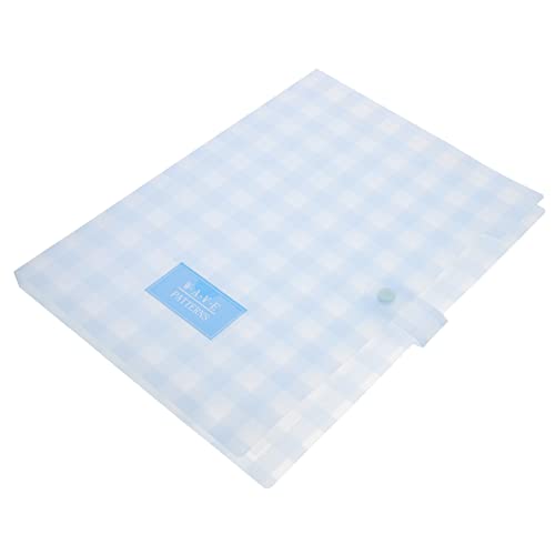 Ordner, Dateiordner, Halter Tasche Dokument Aufbewahrungsordner Papier Organizer Keeper Quittungsordner Aufbewahrungsordner A4 Papier Organizer Kawaii Binder Student Portable Sammeln Bücher PP von LRFNKCT
