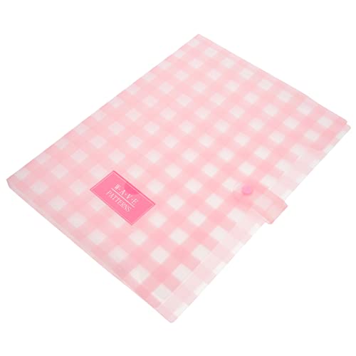 Ordner, Dateiordner, Halter Tasche Dokument Aufbewahrungsordner Papier Organizer Keeper Quittungsordner Aufbewahrungsordner A4 Papier Organizer Kawaii Binder Student Portable Sammeln Bücher PP von LRFNKCT
