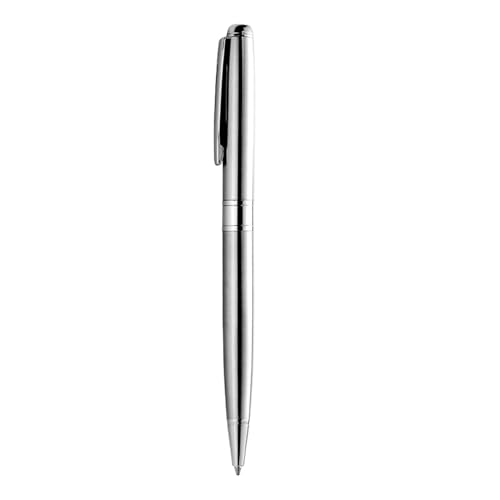Stifte, Gelstifte, Gelschreiber 1 Stück Kugelschreiber Metall-Rollerball-Stifte Business Signing Pen Schreiben fließend(Silver) von LRFNKCT