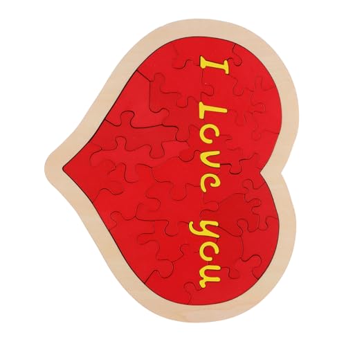 LRXIYODE 1 Satz Puzzle Handgemachtes Romantisches für Valentinstag Hochzeit und Jahrestag Dekoratives für Leicht und Tragbar Gestaltet für Feiern von LRXIYODE