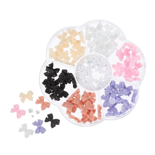 LRXIYODE 1 Schachtel Nagelcharms Perlen Schleife Maniküre Schmuck Dekorationen für Nail Art Zubehör für DIY und Nagelsalons Langlebig und Vielseitig LRXIYODE 1 Schachtel Nagelcharms Perlen Schleife Maniküre Schmuck Dekorationen für Nail Art Zubehör für DIY und Nagelsalons Langlebig und Vielseitig von LRXIYODE