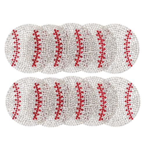 LRXIYODE 10 Stück Baseball Rhinestone Bügelbilder Funkelnde Diy Patches für Kleidung Schuhe Hüte Vielseitig zum Verschönern und Reparieren Selbstklebend Einfache Anwendung LRXIYODE 10 Stück Baseball Rhinestone Bügelbilder Funkelnde Diy Patches für Kleidung Schuhe Hüte Vielseitig zum Verschönern und Reparieren Selbstklebend Einfache Anwendung von LRXIYODE