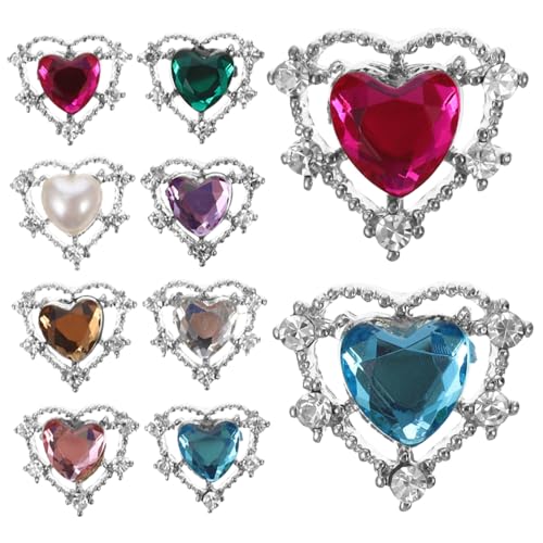 LRXIYODE 10 Stück Glitzernde Nail Art Strasssteine DIY Nagelschmuck für Kreative Projekte Dekorative Nail Charms Bunten Farben für Nagelstudios und Heimgebrauch Zufällige Zufällige Farbe LRXIYODE 10 Stück Glitzernde Nail Art Strasssteine DIY Nagelschmuck für Kreative Projekte Dekorative Nail Charms Bunten Farben für Nagelstudios und Heimgebrauch Zufällige Zufällige Farbe von LRXIYODE