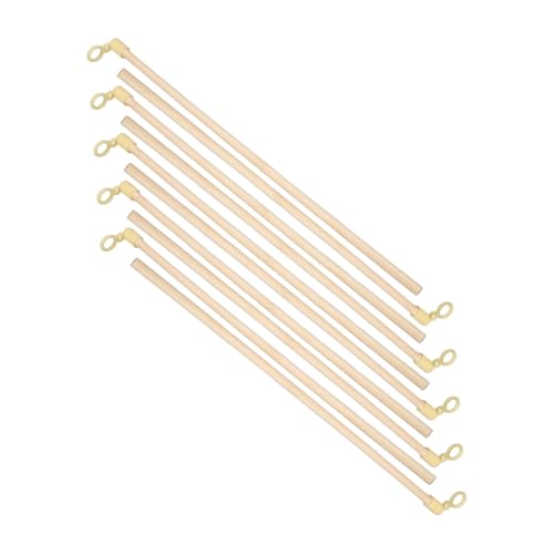 LRXIYODE 10 Stück Laternenstäbe aus Holz Handheld DIY Laternenstangen für Feste Leicht und Tragbar für Kreative Bastelprojekte und Kinderaktivitäten LRXIYODE 10 Stück Laternenstäbe aus Holz Handheld DIY Laternenstangen für Feste Leicht und Tragbar für Kreative Bastelprojekte und Kinderaktivitäten von LRXIYODE