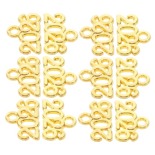 LRXIYODE 100 Stück Jahreszahl Charms aus Robustem Legierungs Material Schlüsselanhänger Anhänger für DIY Schmuckherstellung Langlebig Stilvoller Schmuckzubehör für Schlüsselbund und LRXIYODE 100 Stück Jahreszahl Charms aus Robustem Legierungs Material Schlüsselanhänger Anhänger für DIY Schmuckherstellung Langlebig Stilvoller Schmuckzubehör für Schlüsselbund und von LRXIYODE