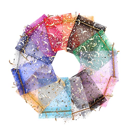 LRXIYODE 100 Stück Organzasäckchen Kordelzugbeutel für Schmuck und Mixfarben für Hochzeiten Partys und Besondere Anlässe LRXIYODE 100 Stück Organzasäckchen Kordelzugbeutel für Schmuck und Mixfarben für Hochzeiten Partys und Besondere Anlässe von LRXIYODE