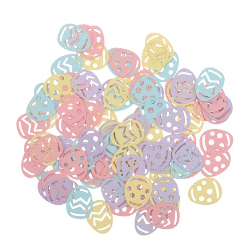 LRXIYODE 100stücke Ostern Konfetti Und Bunte Eier Für Fröhliche Osterdekorationen Und Frühlingsfeiern Für Tischdeko Partys Und Bastelprojekte Zu Ostern Und Geburtstagsfeiern LRXIYODE 100stücke Ostern Konfetti Und Bunte Eier Für Fröhliche Osterdekorationen Und Frühlingsfeiern Für Tischdeko Partys Und Bastelprojekte Zu Ostern Und Geburtstagsfeiern von LRXIYODE