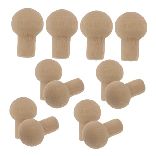 LRXIYODE 12 Stück Mini Möbelgriff Mini Tür und Schubladengriffe für Puppenhäuser Hochwertige Miniatur Möbelzubehör für Kreative Dekoideen von LRXIYODE