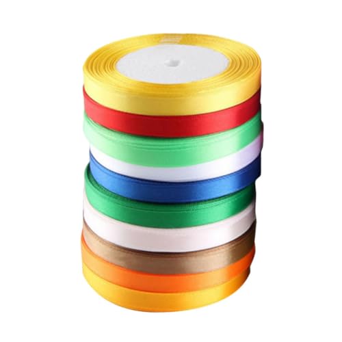 LRXIYODE 12 Stück Teiliges Geschenkband aus Satin Polyester Schleifenband Vielseitig für Hochzeitsdeko Geschenkverpackung und DIY Basteln Farblich Gemischt Langlebig und Zufällige Farbe LRXIYODE 12 Stück Teiliges Geschenkband aus Satin Polyester Schleifenband Vielseitig für Hochzeitsdeko Geschenkverpackung und DIY Basteln Farblich Gemischt Langlebig und Zufällige Farbe von LRXIYODE