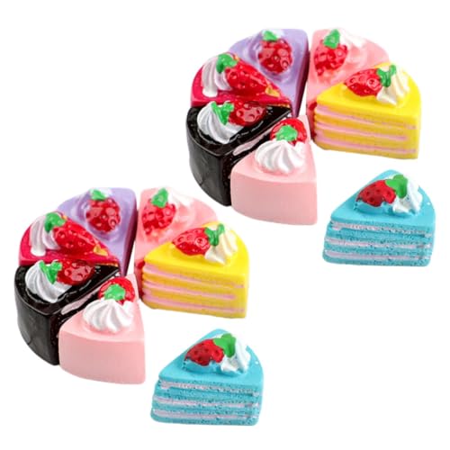 LRXIYODE 12 Stück Teiliges Miniatur Kuchen Bunte Mini Dessert Modelle Puppenhaus Deko Lebensmittelecht Langlebig für Puppenhausküche Fotorequisiten LRXIYODE 12 Stück Teiliges Miniatur Kuchen Bunte Mini Dessert Modelle Puppenhaus Deko Lebensmittelecht Langlebig für Puppenhausküche Fotorequisiten von LRXIYODE