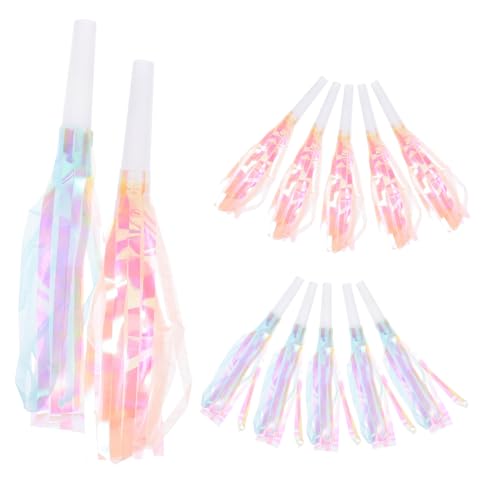 LRXIYODE 12 Stück Teiliges Party Blowers Bunte Kleine Fransenpfeifen mit Blau Orangefarbenen Hörnern für Kindergeburtstag Silvester Partyspaß und Dekoration LRXIYODE 12 Stück Teiliges Party Blowers Bunte Kleine Fransenpfeifen mit Blau Orangefarbenen Hörnern für Kindergeburtstag Silvester Partyspaß und Dekoration von LRXIYODE