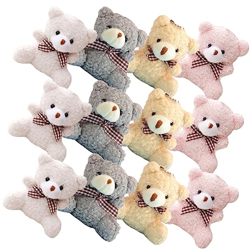 LRXIYODE 12 Stück Teiliges Plüschbären Schlüsselanhänger Adorable Anhänger Tier Plüsch Schlüsselanhänger Süße Dekoration für Taschen und Handys für oder Partybedarf LRXIYODE 12 Stück Teiliges Plüschbären Schlüsselanhänger Adorable Anhänger Tier Plüsch Schlüsselanhänger Süße Dekoration für Taschen und Handys für oder Partybedarf von LRXIYODE