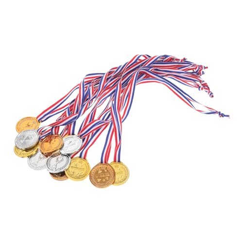 LRXIYODE 12 Stück Teiliges Sportmedaillen aus Kunststoff Fußball Sieger Medaillen Gold Silber für Kindergeburtstag Halloween Party und Fußballwettbewerbe Kindgerechtes Design LRXIYODE 12 Stück Teiliges Sportmedaillen aus Kunststoff Fußball Sieger Medaillen Gold Silber für Kindergeburtstag Halloween Party und Fußballwettbewerbe Kindgerechtes Design von LRXIYODE