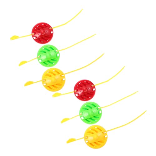 LRXIYODE 15 Stück Teiliges Gyro Spielzeugset für Bunte als Party Mitgebsel Kreative und Lustige für Kindergeburtstage für Junge Mädchen Fördert Hand Augen Koordination Zufällige Farbe von LRXIYODE