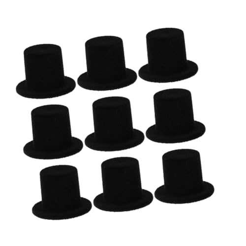 LRXIYODE 15 Stück Teiliges Mini Puppenhut aus Schwarz Flauschigem Material Dekorative Miniatur Clown und Schneemann Hüte für Bastelarbeiten DIY Puppenzubehör Vielseitige LRXIYODE 15 Stück Teiliges Mini Puppenhut aus Schwarz Flauschigem Material Dekorative Miniatur Clown und Schneemann Hüte für Bastelarbeiten DIY Puppenzubehör Vielseitige von LRXIYODE