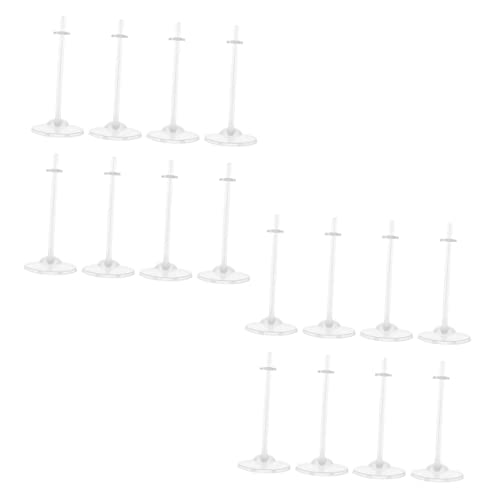 LRXIYODE 16 Stück Teiliges Transparente Puppenständer Stabile Doll Support Halter mit Breiter Basis Kindersicheres Kunststoff Displayzubehör für Puppen und Actionfiguren für Puppenspiele LRXIYODE 16 Stück Teiliges Transparente Puppenständer Stabile Doll Support Halter mit Breiter Basis Kindersicheres Kunststoff Displayzubehör für Puppen und Actionfiguren für Puppenspiele von LRXIYODE