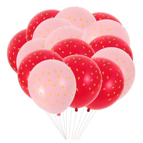 LRXIYODE 18 Stück Erdbeerballons Für Geburtstagspartys Latexballons Geburtstagsballons Für Weihnachtsdekorationen Luftballons Ballondekoration Geburtstagsparty Zubehör Emulsion LRXIYODE 18 Stück Erdbeerballons Für Geburtstagspartys Latexballons Geburtstagsballons Für Weihnachtsdekorationen Luftballons Ballondekoration Geburtstagsparty Zubehör Emulsion von LRXIYODE