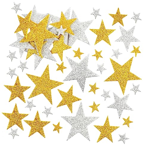 LRXIYODE 180stücke Glitzernde Sternaufkleber Bunte Stern Sticker Für Dekoration Bastelprojekte Scrapbooking Und Weihnachtsfeiern LRXIYODE 180stücke Glitzernde Sternaufkleber Bunte Stern Sticker Für Dekoration Bastelprojekte Scrapbooking Und Weihnachtsfeiern von LRXIYODE