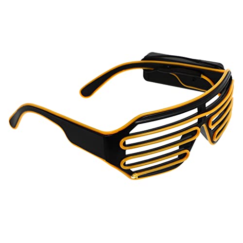 LRXIYODE 1Paar Blinkende LED Partybrille Leuchtende Sonnenbrille für Veranstaltungen Karneval für Halloween Discos Camping Komfortabel Leicht kein DIY LRXIYODE 1Paar Blinkende LED Partybrille Leuchtende Sonnenbrille für Veranstaltungen Karneval für Halloween Discos Camping Komfortabel Leicht kein DIY von LRXIYODE