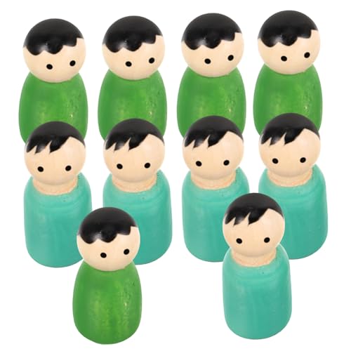 LRXIYODE 1Satz Unlackierte Holzfiguren für DIY Puppendekoration Teiliges mit Männlichen und Weiblichen Figuren zum Basteln und Bemalen LRXIYODE 1Satz Unlackierte Holzfiguren für DIY Puppendekoration Teiliges mit Männlichen und Weiblichen Figuren zum Basteln und Bemalen von LRXIYODE