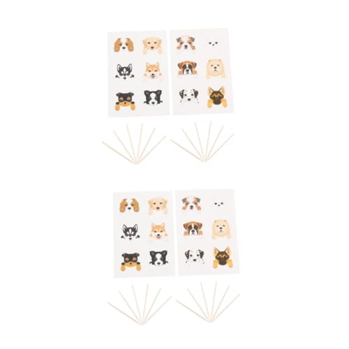 LRXIYODE 2 Sätze Hund Geburtstag Tortendeko Cake Topper Für Haustiergeburtstagsfeier Zahnstocher Und Kleber Für Tier Mottopartys Gartenfeiern Und Mehr 36 Stücke * 2 LRXIYODE 2 Sätze Hund Geburtstag Tortendeko Cake Topper Für Haustiergeburtstagsfeier Zahnstocher Und Kleber Für Tier Mottopartys Gartenfeiern Und Mehr 36 Stücke * 2 von LRXIYODE