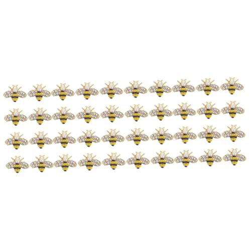 LRXIYODE 2 Sätze Teiliges Bienen Nagel Charms Alloy Nagel Dekoration Für Diy Nagelkunst Geeignet Für Natürliche Und Künstliche Nägel Kreative Und Glitzernde Designs 20 Stück * 2 LRXIYODE 2 Sätze Teiliges Bienen Nagel Charms Alloy Nagel Dekoration Für Diy Nagelkunst Geeignet Für Natürliche Und Künstliche Nägel Kreative Und Glitzernde Designs 20 Stück * 2 von LRXIYODE